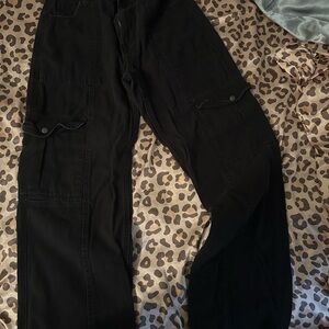 Aeropostale Black Cargo Pants